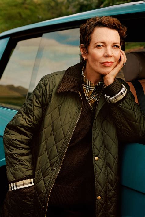 olivia burberry|Olivia Colman Is A Balmoral Queen In Her Latest .